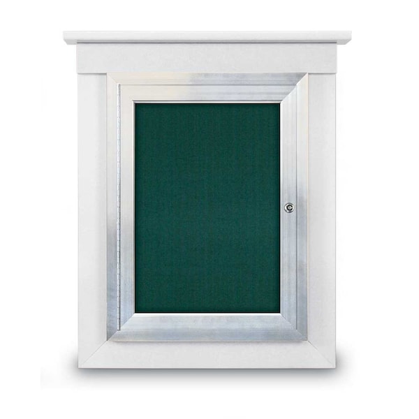 United Visual Products Sliding Glass Enclosed Letterboard, 72"x3, UV9007ACS-BRONZE-LICORI UV9007ACS-BRONZE-LICORI - main